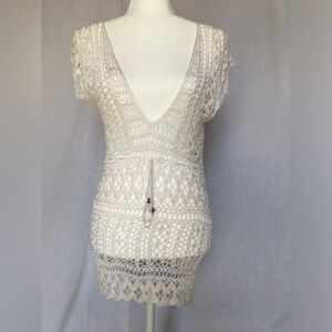 Vintage Crochet Knit Top by White House Black Market